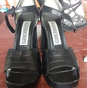 Black high heels